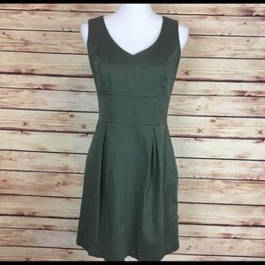 Olive green, dress, size 9